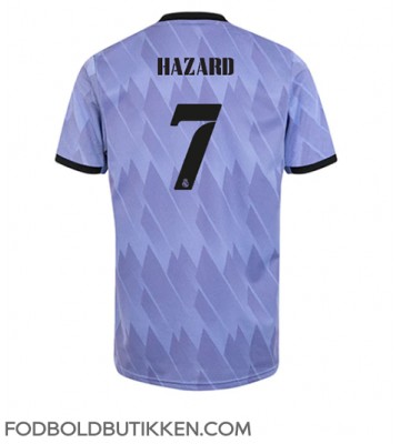Real Madrid Eden Hazard #7 Udebanetrøje 2022-23 Kortærmet